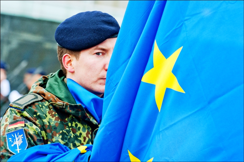 EU soldier army